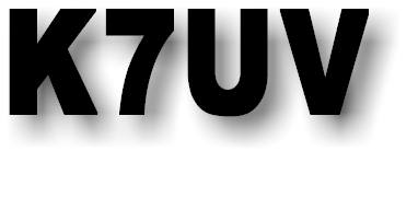 K7UV Logo Shadowed